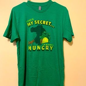 Chuy's Hulk inspired shirt